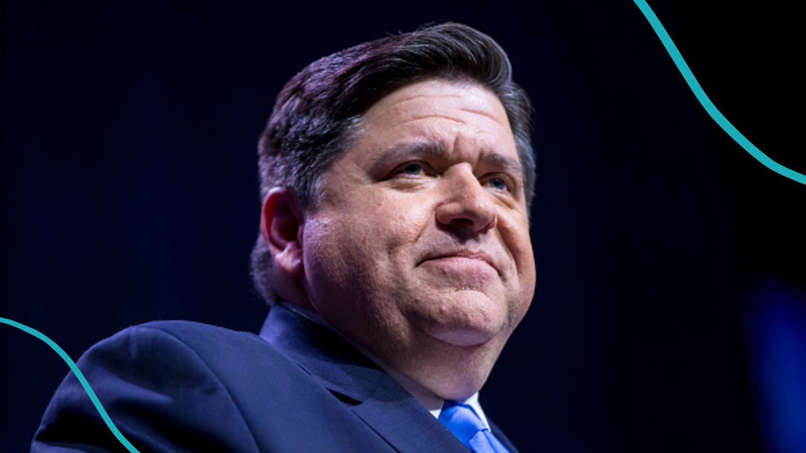 Governor JB Pritzker who recently signed Illinois law banning book bans