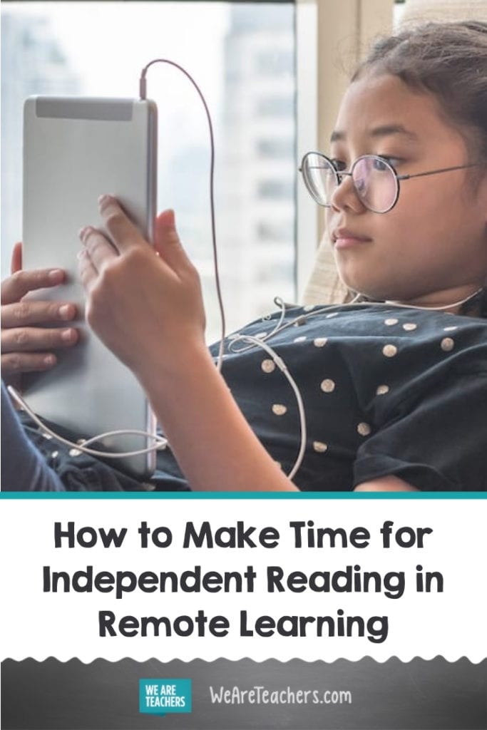 How to Make Time for Independent Reading in Remote Learning