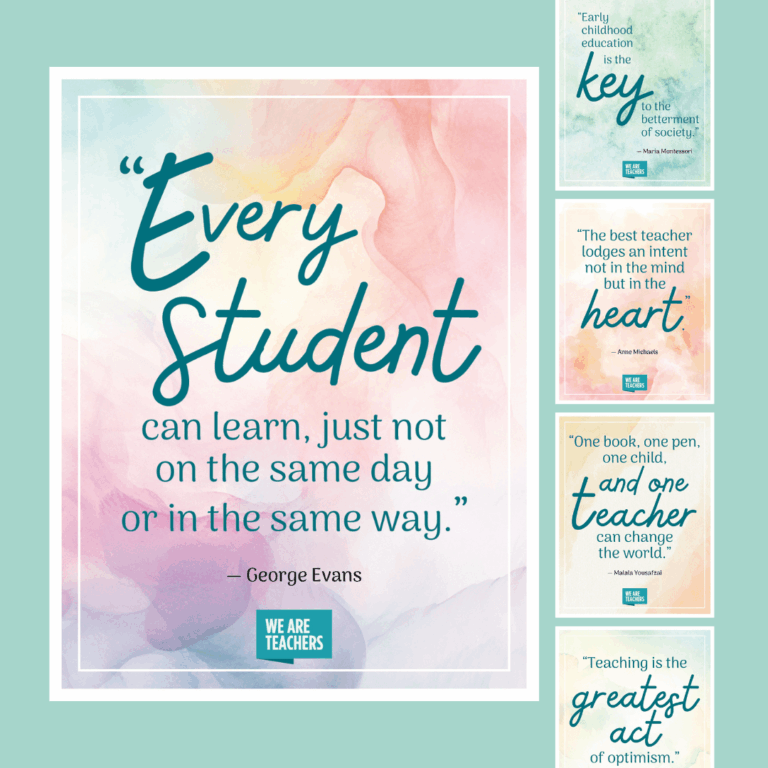 We Are Teachers Printable Classroom Posters - We Are Teachers