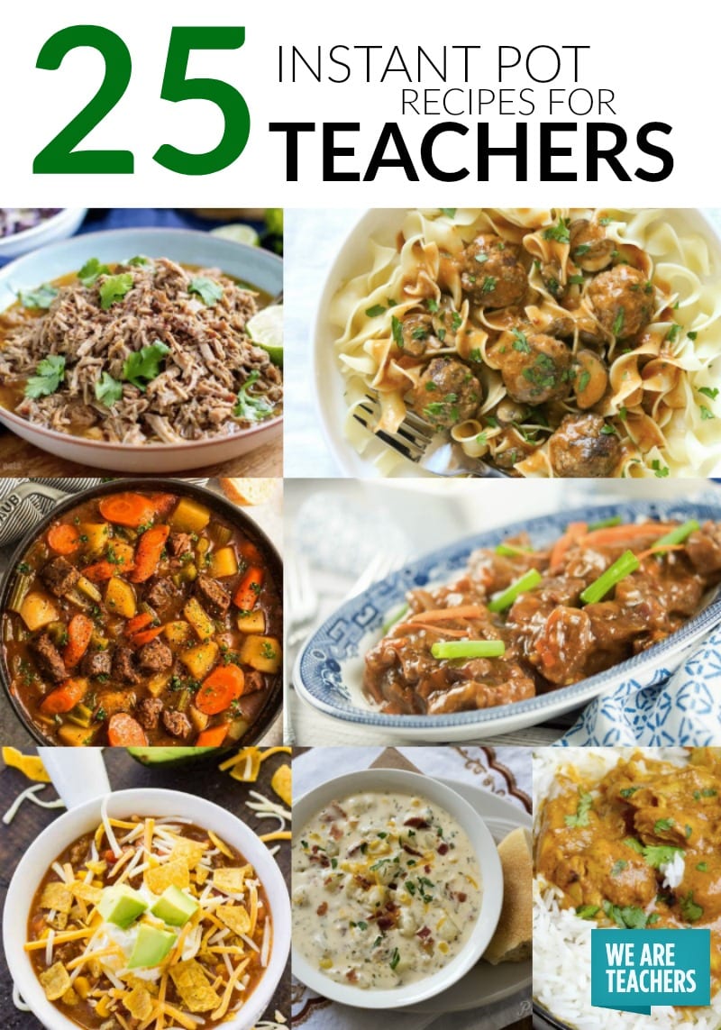 Teacher Instant pot Recipes