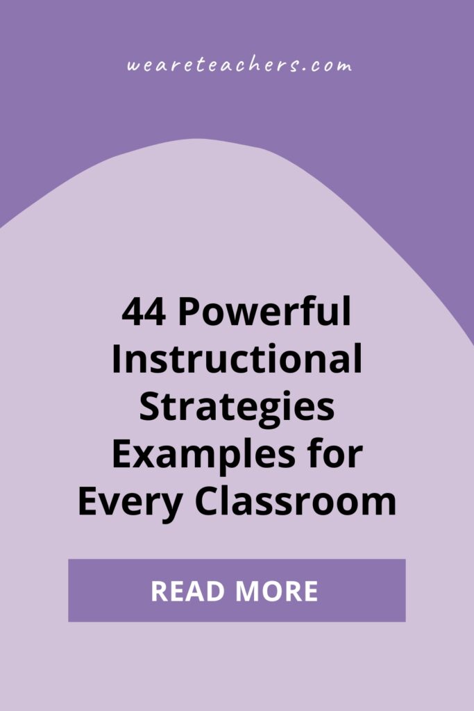 Looking for new and exciting instructional strategies examples to help all of your students learn more effectively? Get them here!