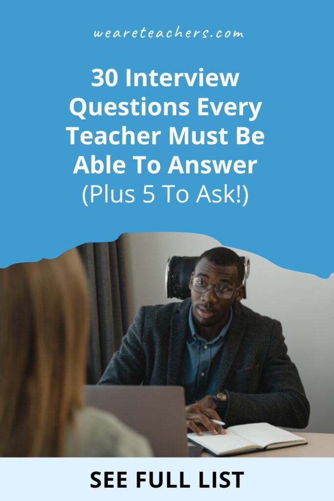 Looking for common teacher interview questions and answers? Find them here along with questions you should ask to land that teaching gig!