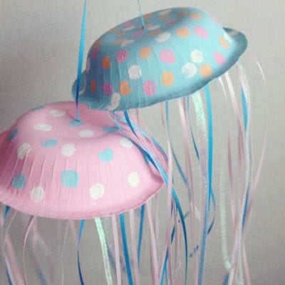 paper bowl jellyfish