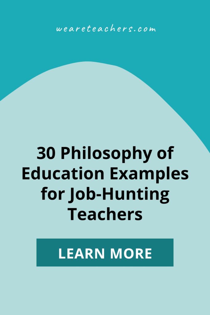In interviews, you may be asked about your philosophy of education. Find real philosophy of education examples and tips for building yours.