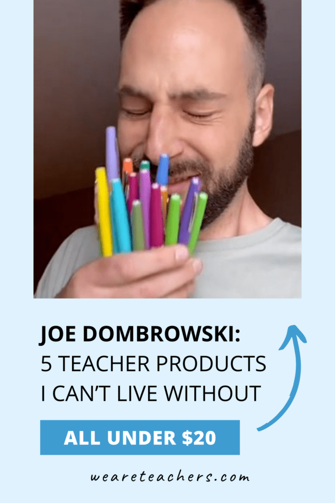 Joe Dombrowski: 5 Teacher Products Under $20 I Can’t Live Without