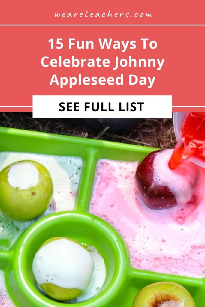 Here are Johnny Appleseed Day celebration ideas for the classroom. We have 15 activities, books, and videos to share with your students.