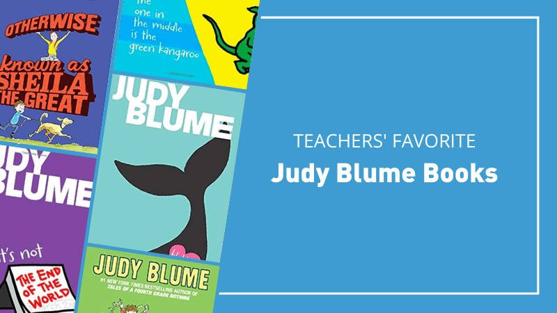 Teachers' favorite Judy Blume books.