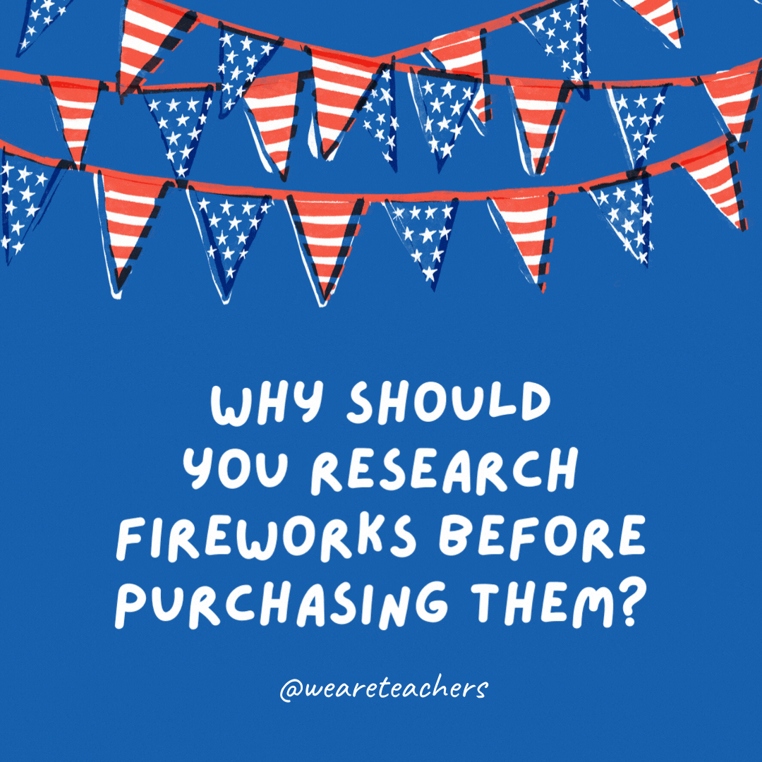 Why should you research fireworks before purchasing them?