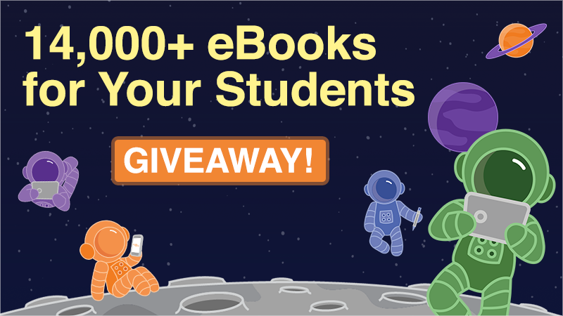 Giveaway: 14,000+ eBooks for Your Students