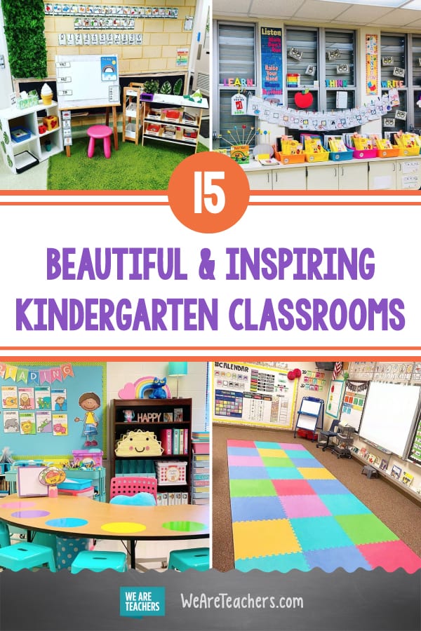 15 Beautiful & Inspiring Kindergarten Classrooms