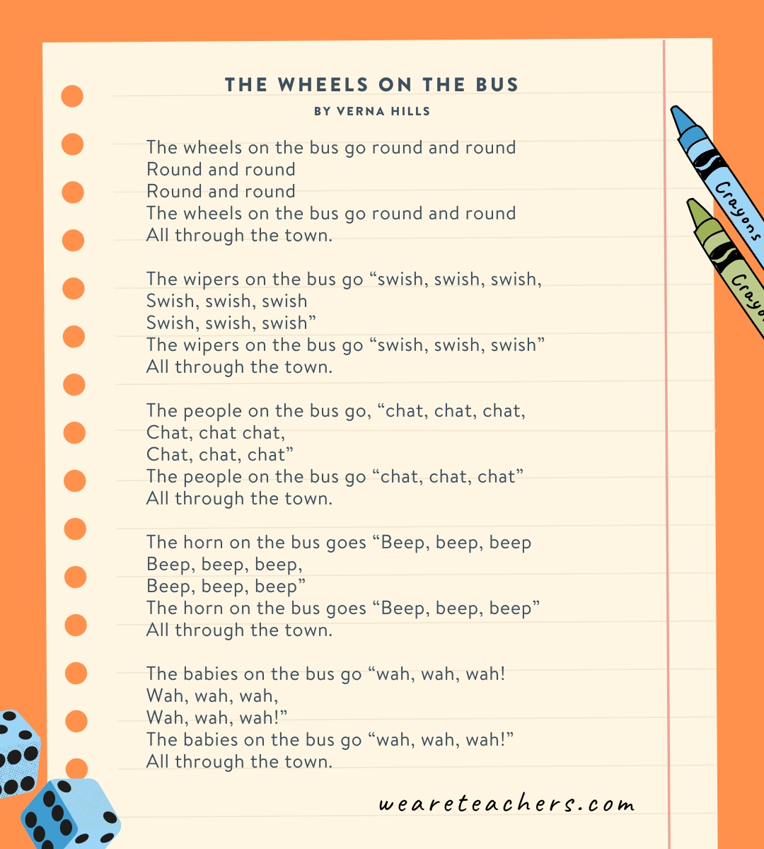 The Wheels on the Bus by Verna Hills