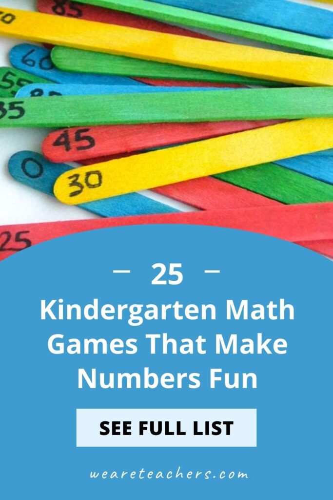 25 Kindergarten Math Games That Make Numbers Fun From Day One