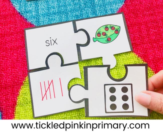 Easy, Low-Prep Addition Math Game for Kindergarten