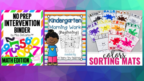 Our Favorite Kindergarten Teachers Pay Teachers Sellers