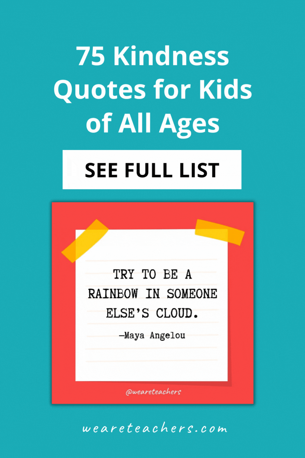 The world could use a little more kindness and empathy, which is why we've put together these kindness quotes for kids.