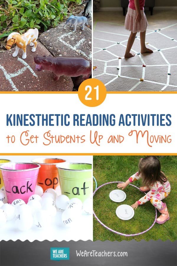 21 Kinesthetic Reading Activities to Get Students Up and Moving