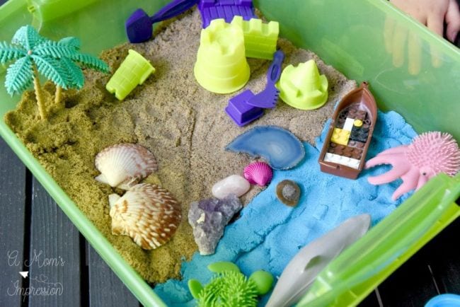 Kinetic Sand Activities A Moms Impression