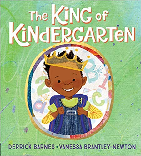The King of Kindergarten book cover -- back to school books