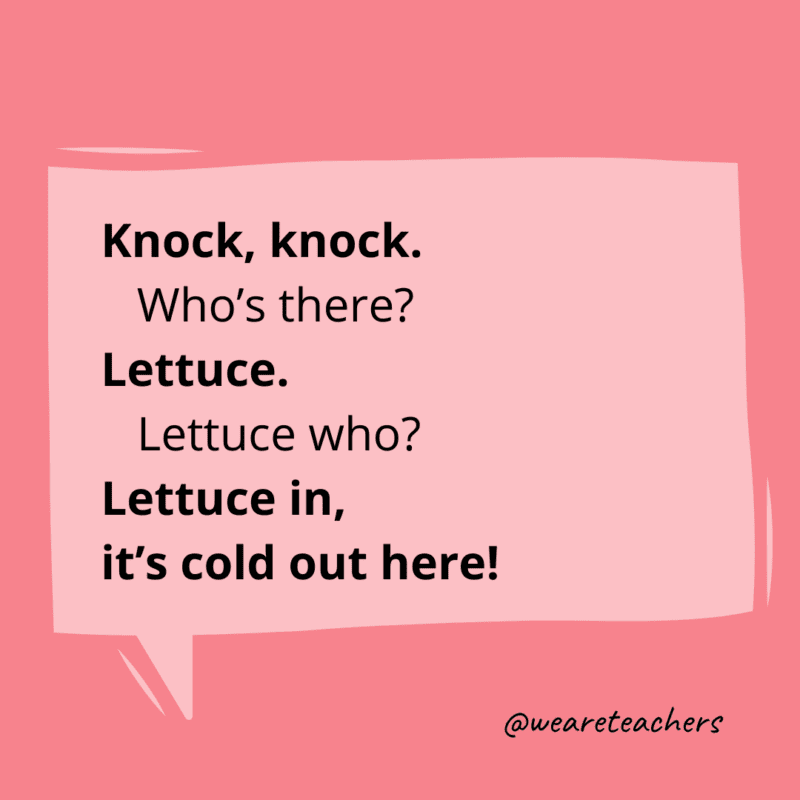 Knock knock jokes for kids