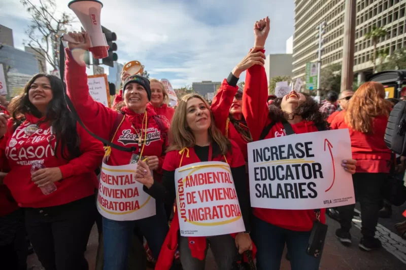Los angeles teachers union strike 