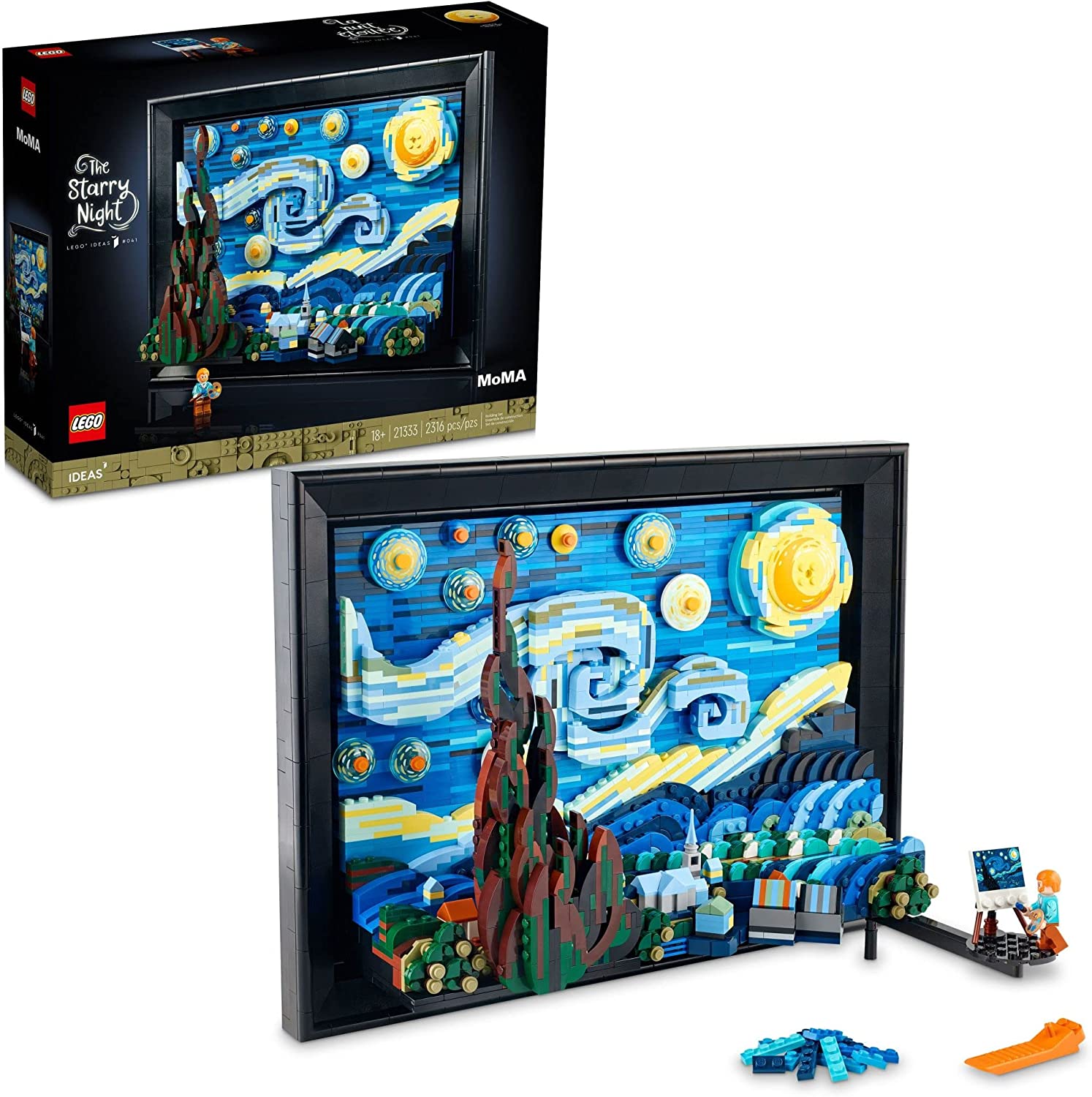Gifts for Art Teachers: LEGO starry night