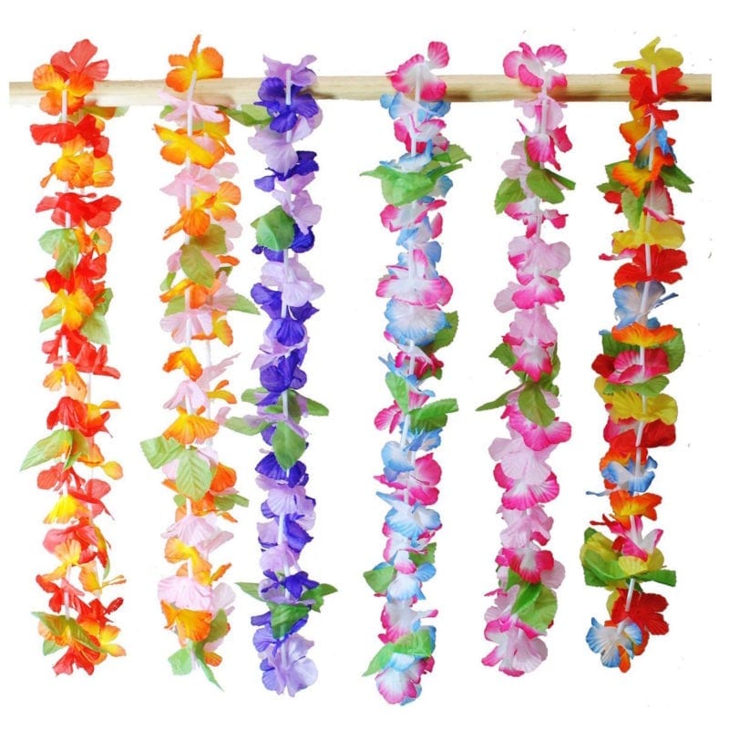 LEIS accessories for a beach classroom theme