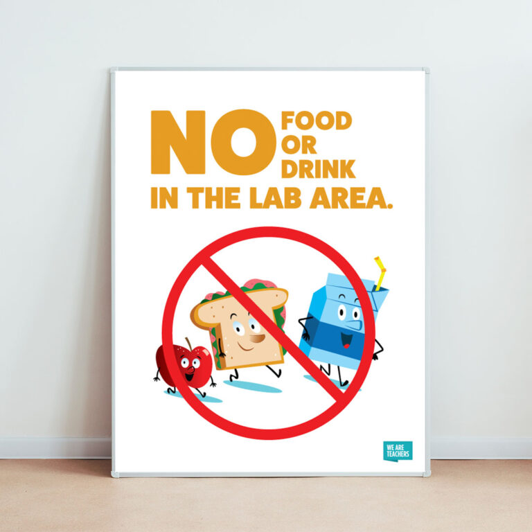 Lab Safety Rules Everyone Should Follow (Free Printable Posters)