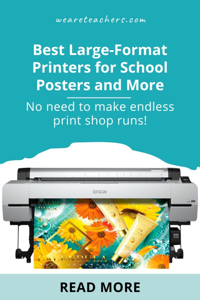 Looking for a good poster printer for your school? These top large-format printer options offer solutions in all price ranges.
