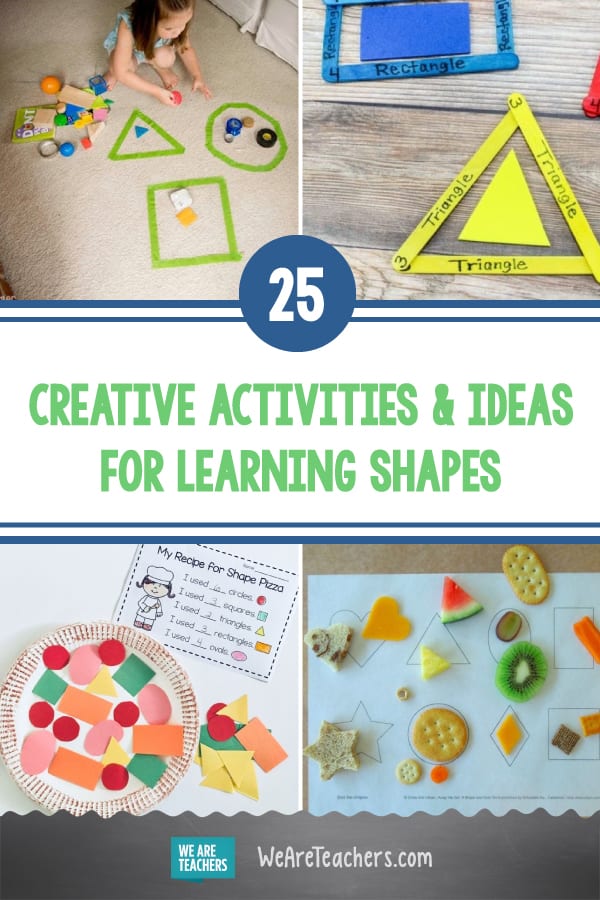 25 Creative Activities and Ideas For Learning Shapes