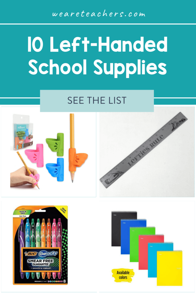 10 Left-Handed School Supplies Your Southpaw Students Will Really Use