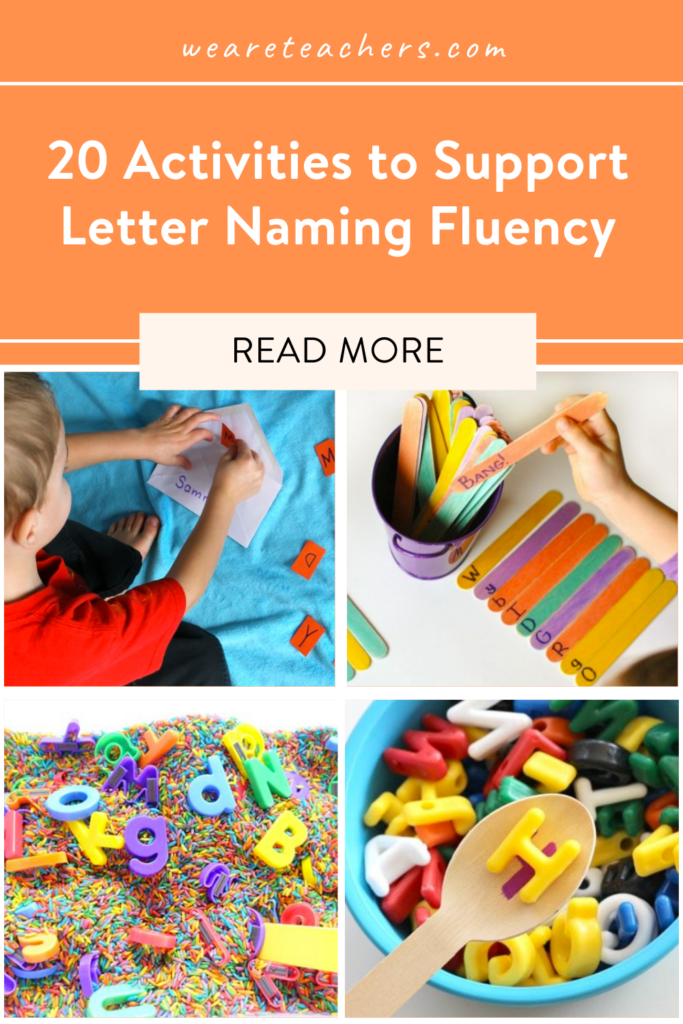 letter naming fluency homework
