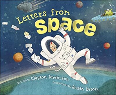 Book cover Letters from Space 