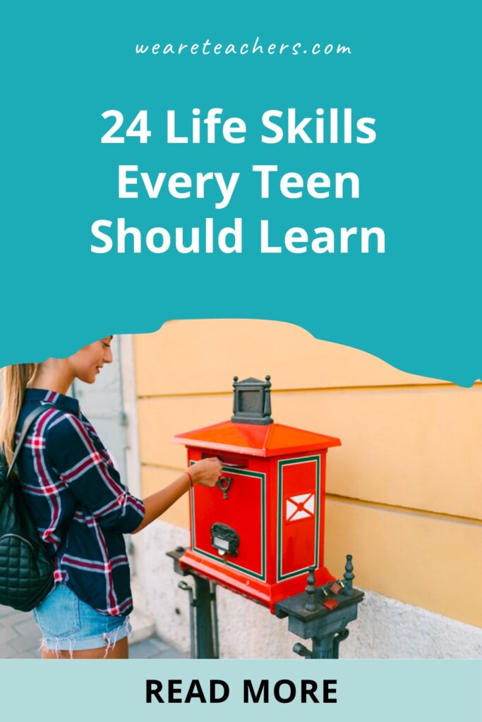 Want to make sure your teen is OK? Here are 24 life skills for teens that help them be successful, become more resilient, and feel happier.