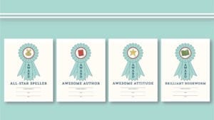 Printable Awards for Students - Free to Save and Print