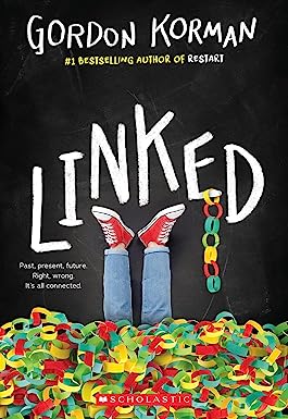 Book Cover of Linked, as an example of 5th Grade Books.