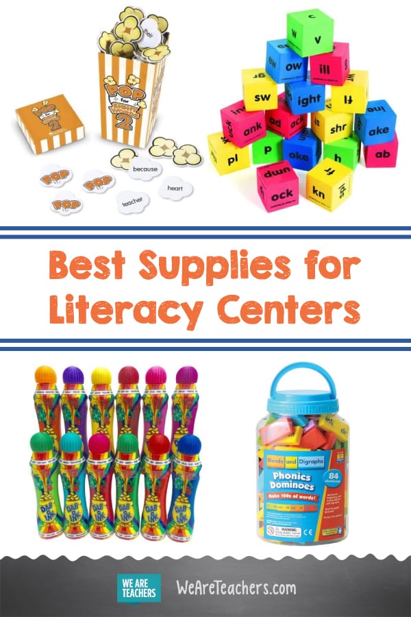 50 Awesome Supplies for Classroom Literacy Centers