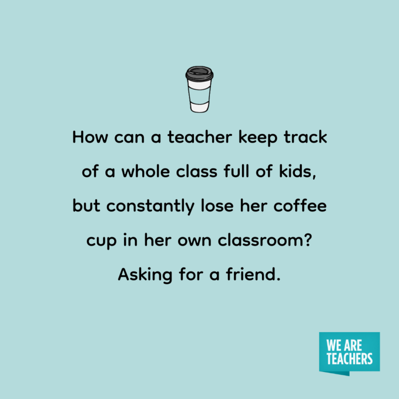 teaching losing coffee meme