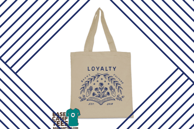 Tote bag from Loyalty Bookstore
