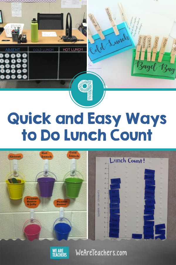 9 Quick and Easy Ways to Do Lunch Count