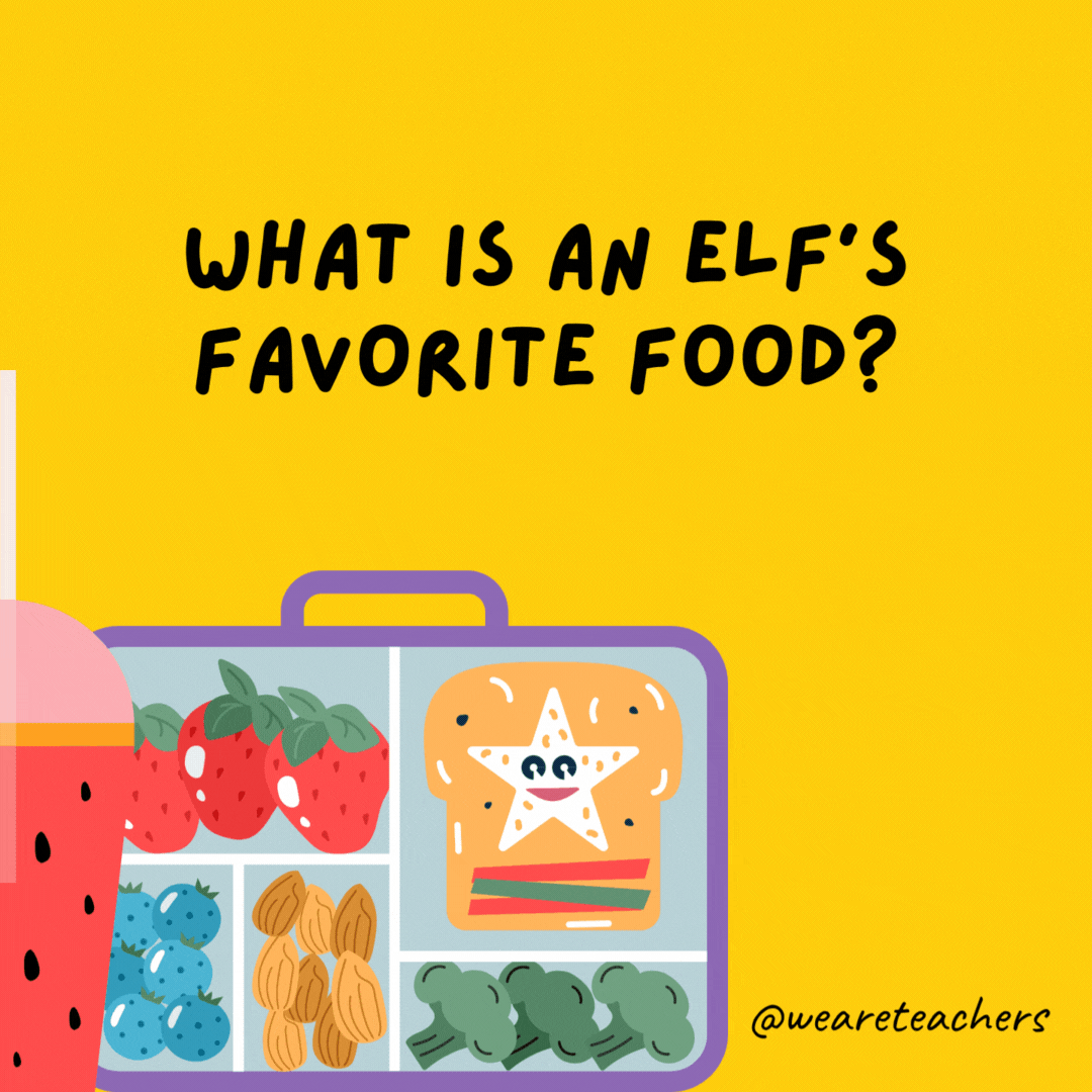 What is an elf's favorite food?