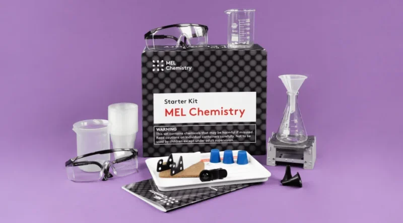 MEL science chemistry lab kit for a kids subscription box 