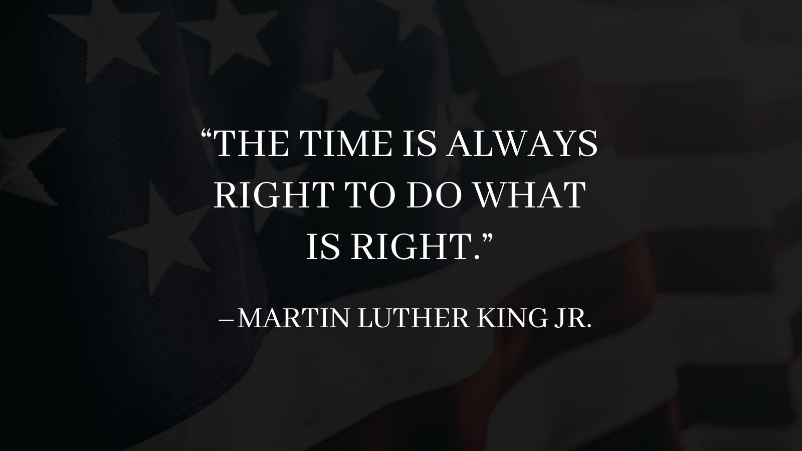 MLK Jr feature quote