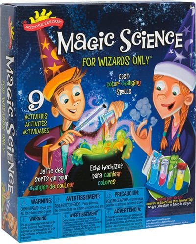 Scientific Explorer Magic Science for Wizards Only Science Kit