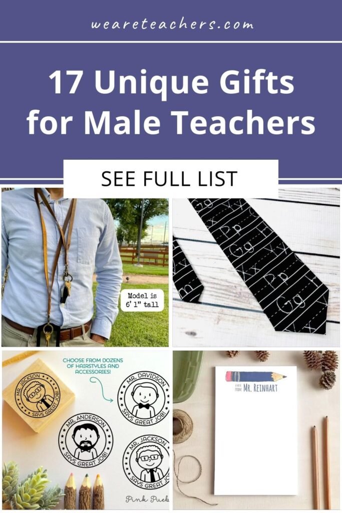 If you're looking for a gift for a male teacher, we've got you covered with a list of ideas he will appreciate.