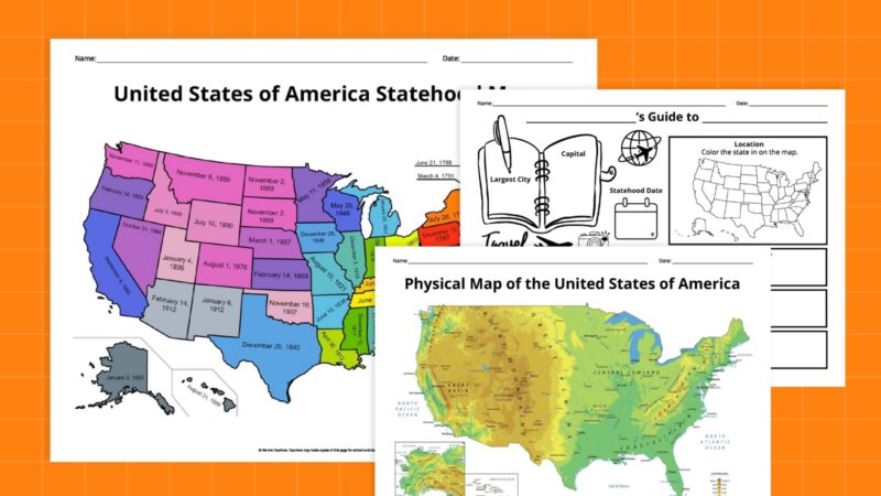 Maps of the United States Bundle feature Maps of the United States Bundle feature