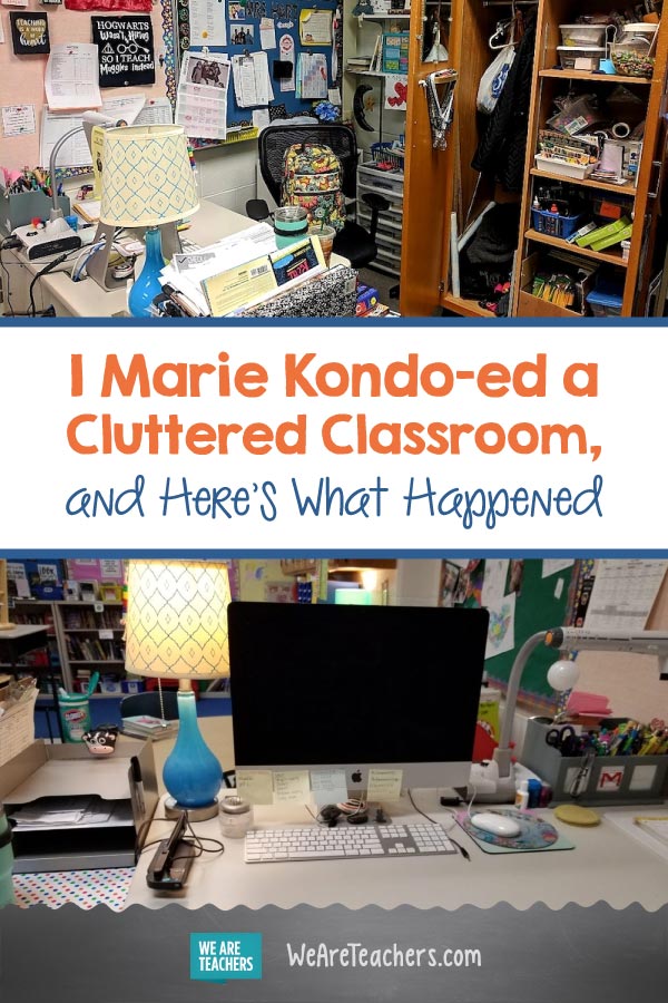 I Marie Kondo-ed a Cluttered Classroom, and Here's What Happened