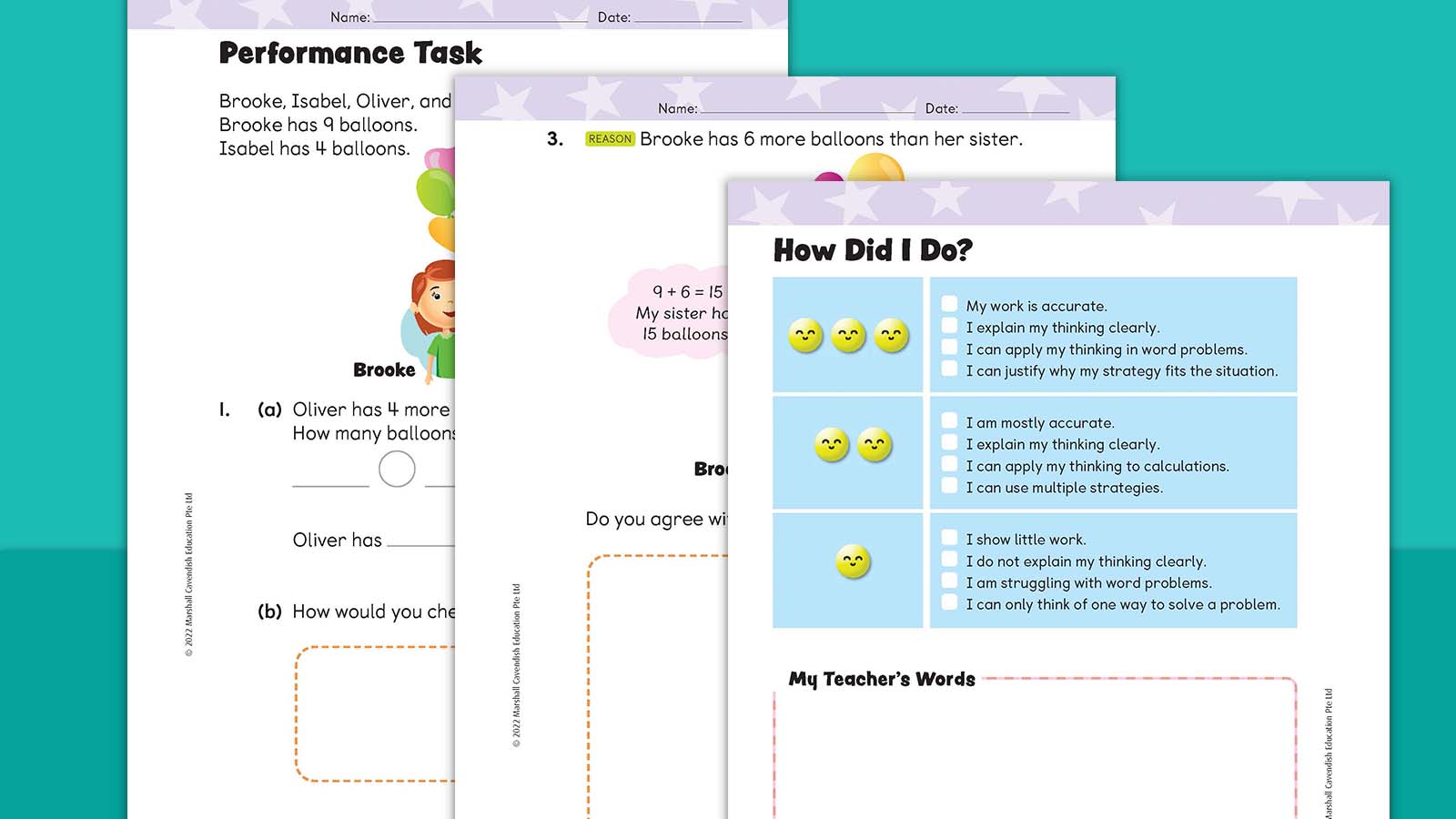 6 Free Math Performance Tasks for Grades K-5 - Honct.com