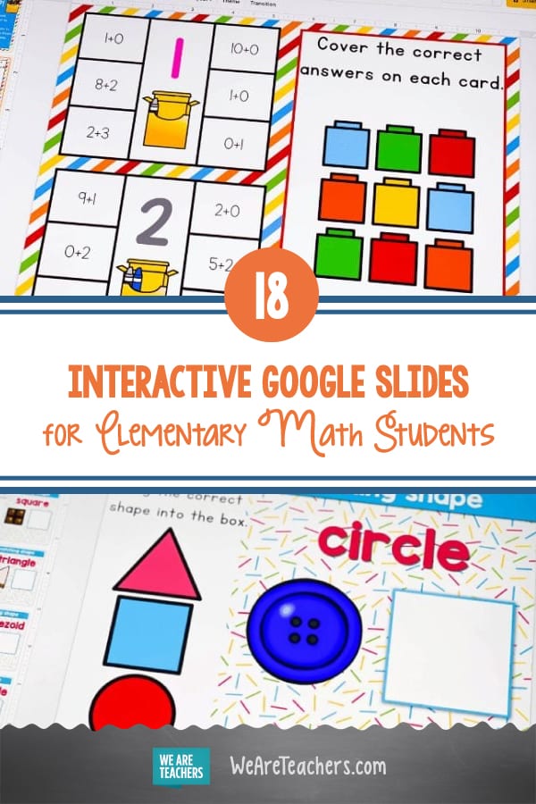 18 Free and Fun Interactive Google Slides for Elementary Math Students