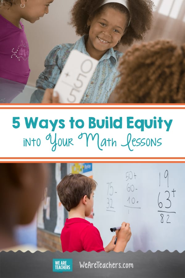 5 Ways to Build Equity into Your Math Lessons