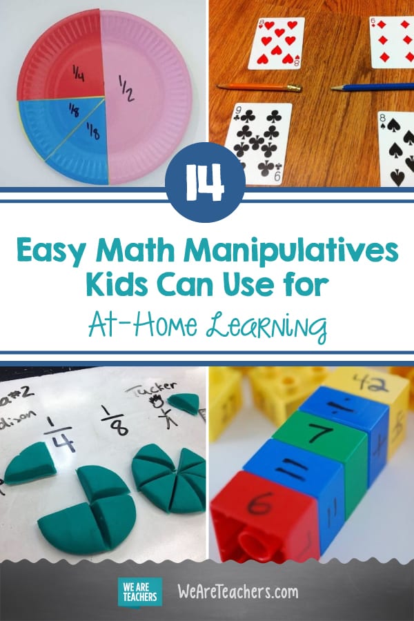 14 Easy Math Manipulatives Kids Can Use for At-Home Learning